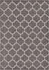 Seaside Lattice Collection Area Rug - Arbor (Black)