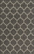 Garden Lattice Oasis Collection Area Rug - Arbor (Black) Rectangle Black Main