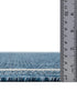 Terrace Fringe Collection Area Rug - Veranda (Blue)