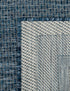 Terrace Fringe Collection Area Rug - Veranda (Blue)