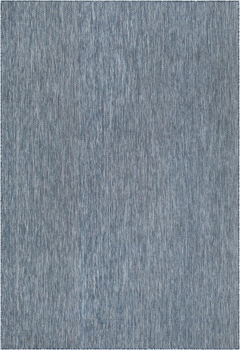 Patio Perfection Collection Area Rug - Veranda (Blue) Rectangle Blue Main