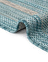 Terrace Fringe Collection Area Rug - Veranda (Aquamarine)