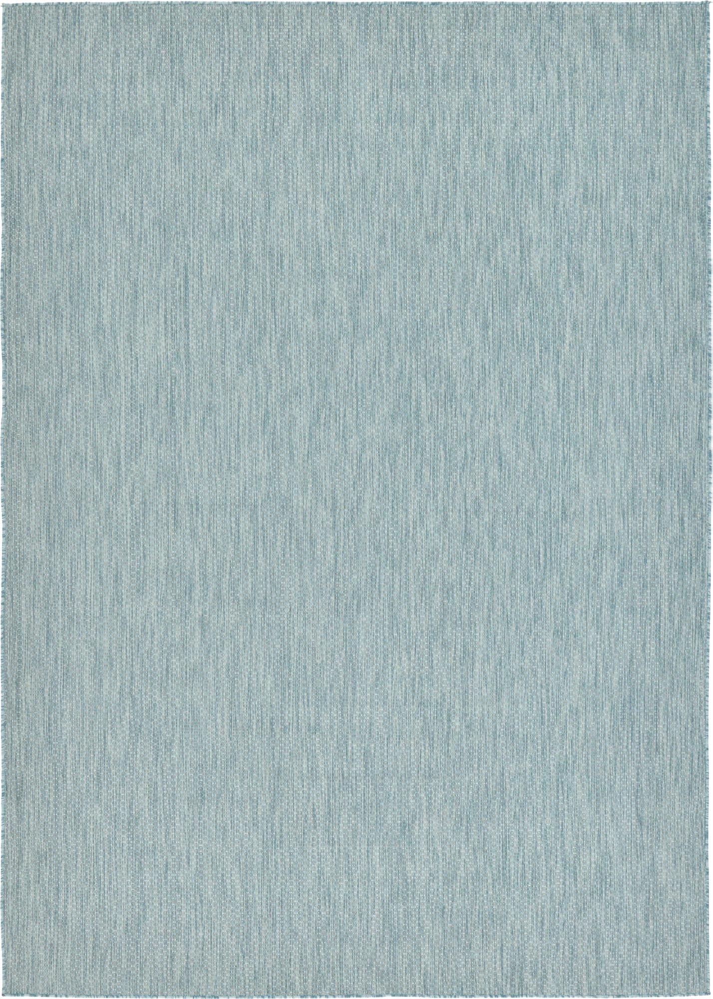 Seaside Serenity Collection Area Rug - Veranda (Aquamarine)