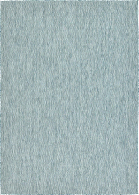 Seaside Serenity Collection Area Rug - Veranda (Aquamarine)