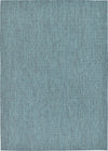 Patio Perfection Collection Area Rug - Veranda (Teal) Rectangle Teal Main