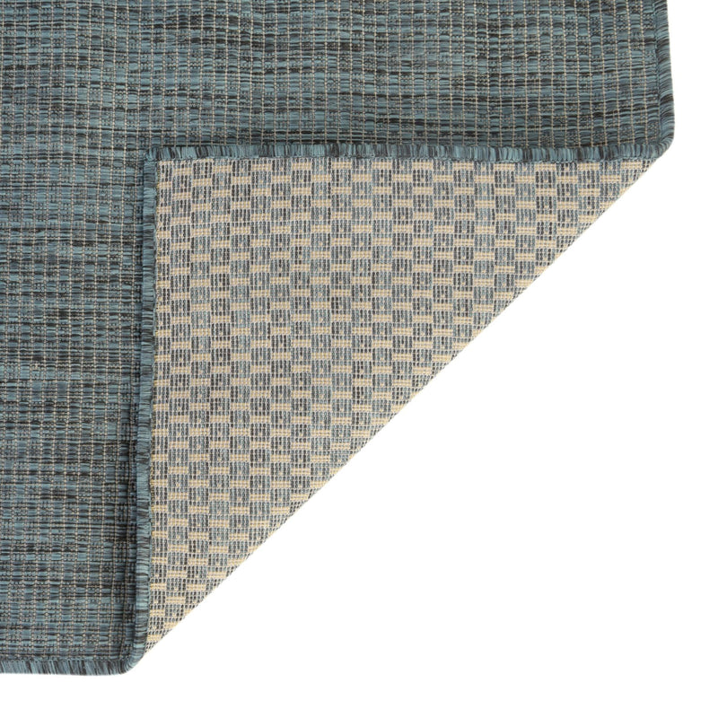 Patio Perfection Collection Area Rug - Veranda (Teal) Rectangle Teal  lifestyle 27