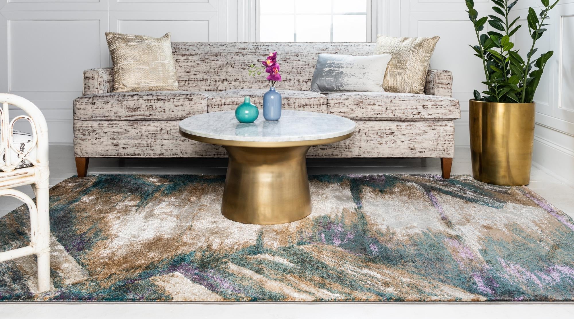 Serenade Oasis Collection Area Rug -  Arcadia