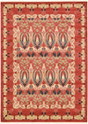 Chelsea Elegance Collection Area Rug -  Brompton (Rust Red) Rectangle Rust Red Main