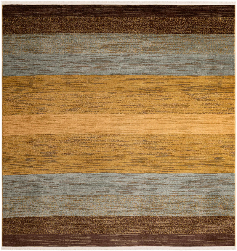 Zagros Oasis Collection Area Rug -  Mehran Square Multi  lifestyle 10