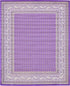 Soho Elegance Collection Area Rug -  Mercer (Violet)