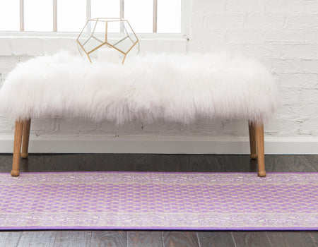 Soho Elegance Collection Area Rug -  Mercer (Violet)