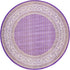 Soho Elegance Collection Area Rug -  Mercer (Violet)