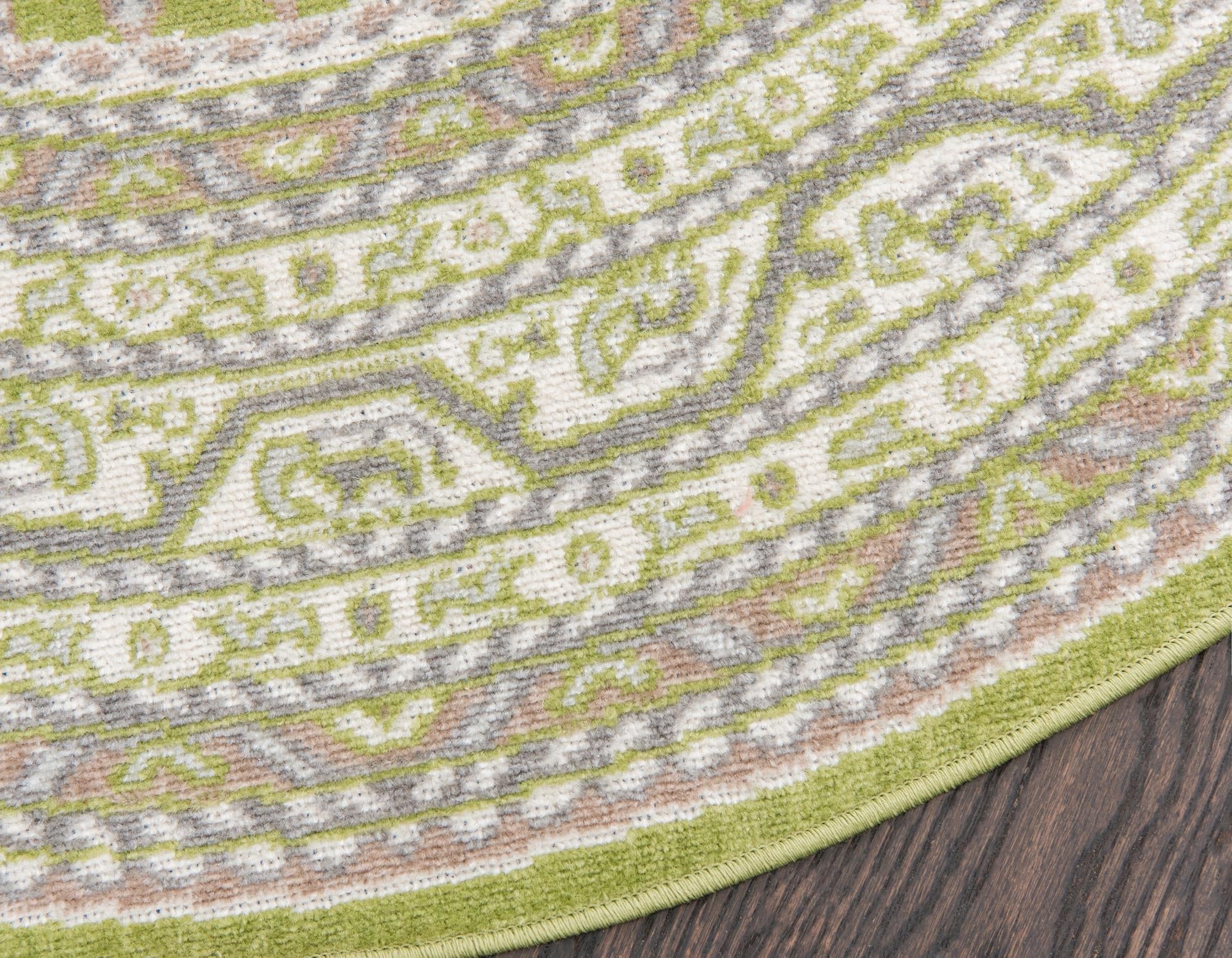 Soho Elegance Collection Area Rug -  Mercer (Green)