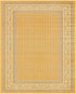 Soho Elegance Collection Area Rug -  Mercer (Yellow)