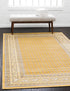 Soho Elegance Collection Area Rug -  Mercer (Yellow)