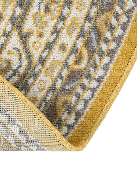 Soho Elegance Collection Area Rug -  Mercer (Yellow)