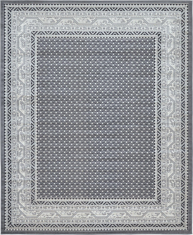 Soho Elegance Collection Area Rug -  Mercer (Gray) Rectangle Gray Main