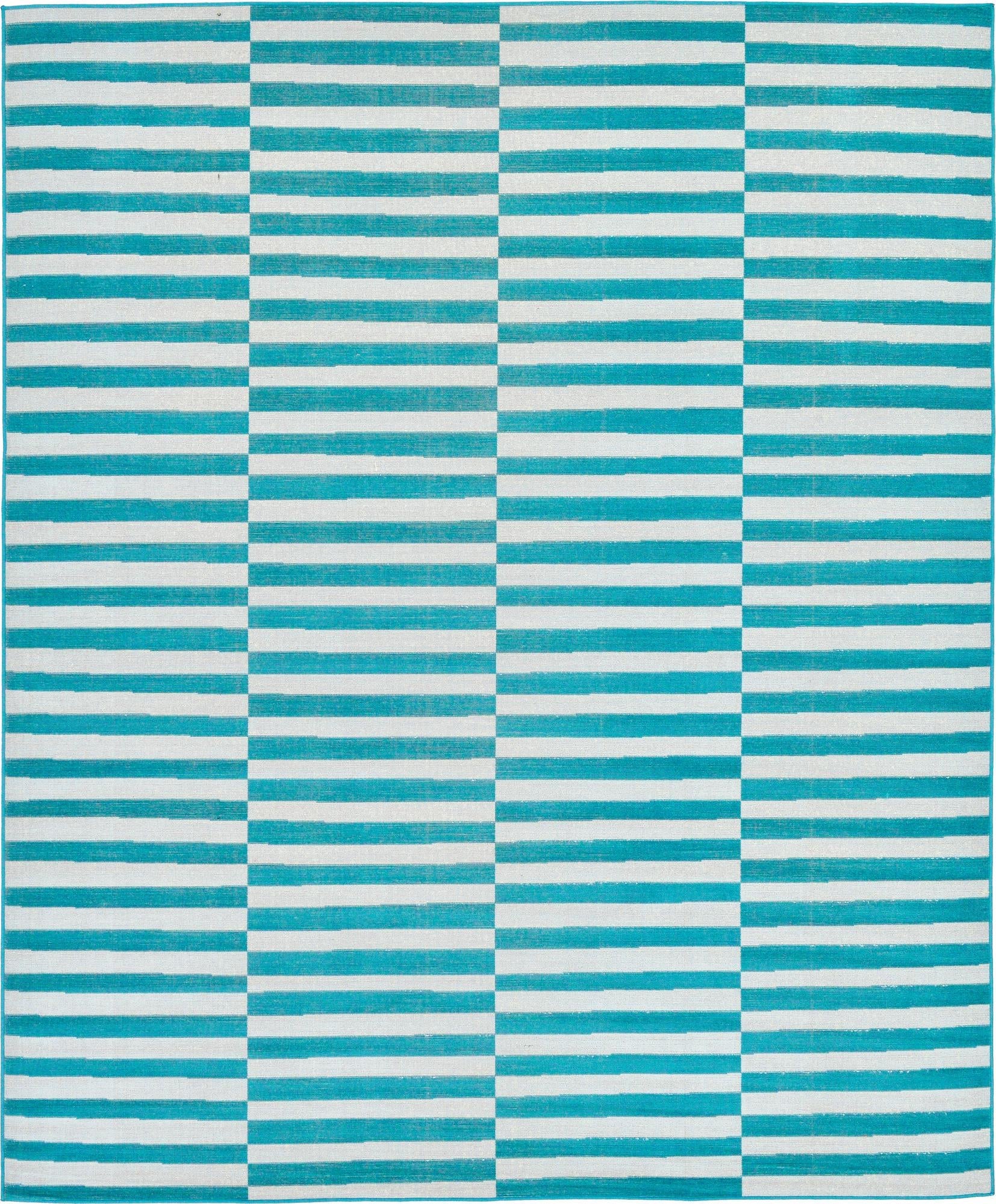 Soho Elegance Collection Area Rug -  Hudson (Turquoise)