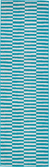 Soho Elegance Collection Area Rug -  Hudson (Turquoise)