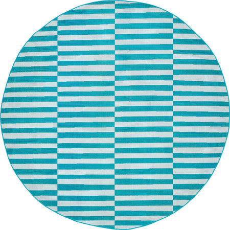 Soho Elegance Collection Area Rug -  Hudson (Turquoise)