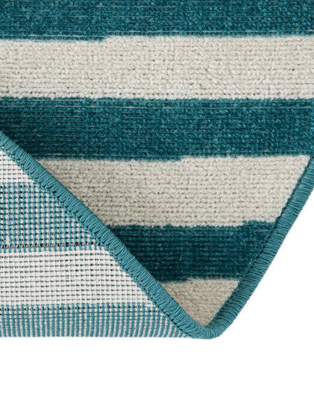 Soho Elegance Collection Area Rug -  Hudson (Turquoise)