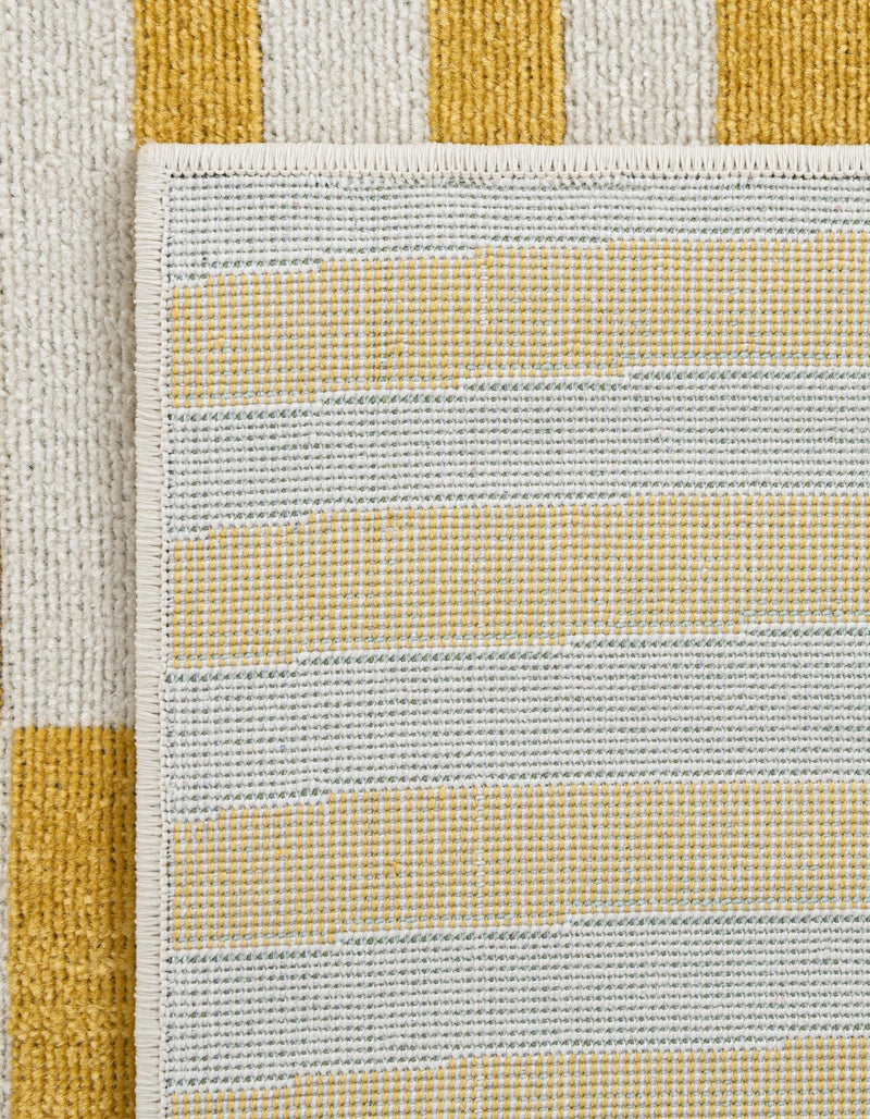 Soho Elegance Collection Area Rug -  Hudson (Yellow) Rectangle Yellow  lifestyle 9