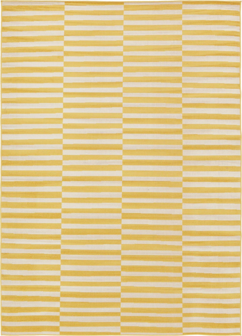 Soho Elegance Collection Area Rug -  Hudson (Yellow) Rectangle Yellow Main