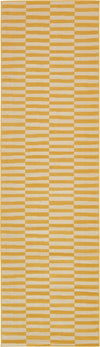 Soho Elegance Collection Area Rug -  Hudson (Yellow) Runner Yellow  lifestyle 16