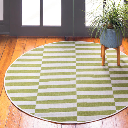 Soho Elegance Collection Area Rug -  Hudson (Green)