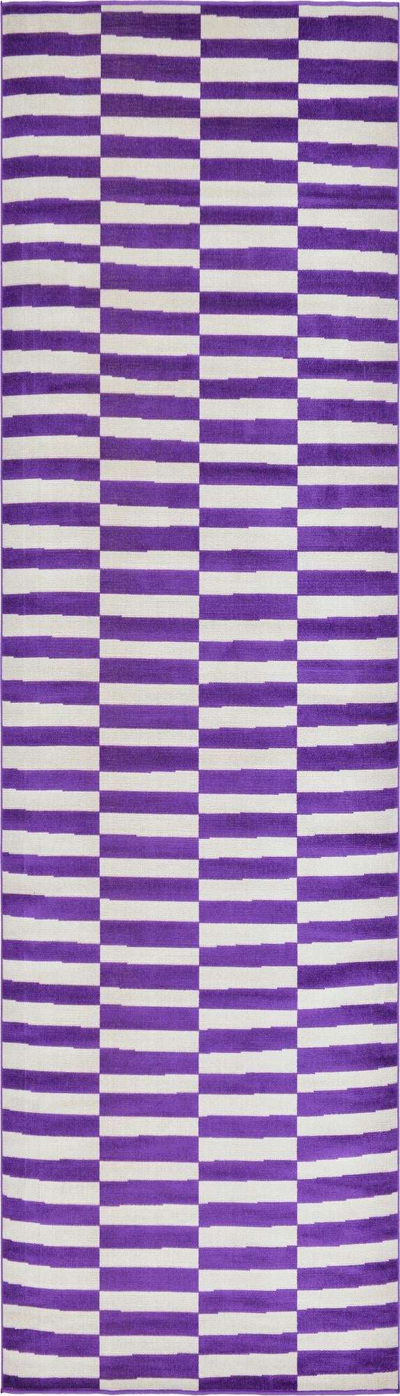 Soho Elegance Collection Area Rug -  Hudson (Purple)