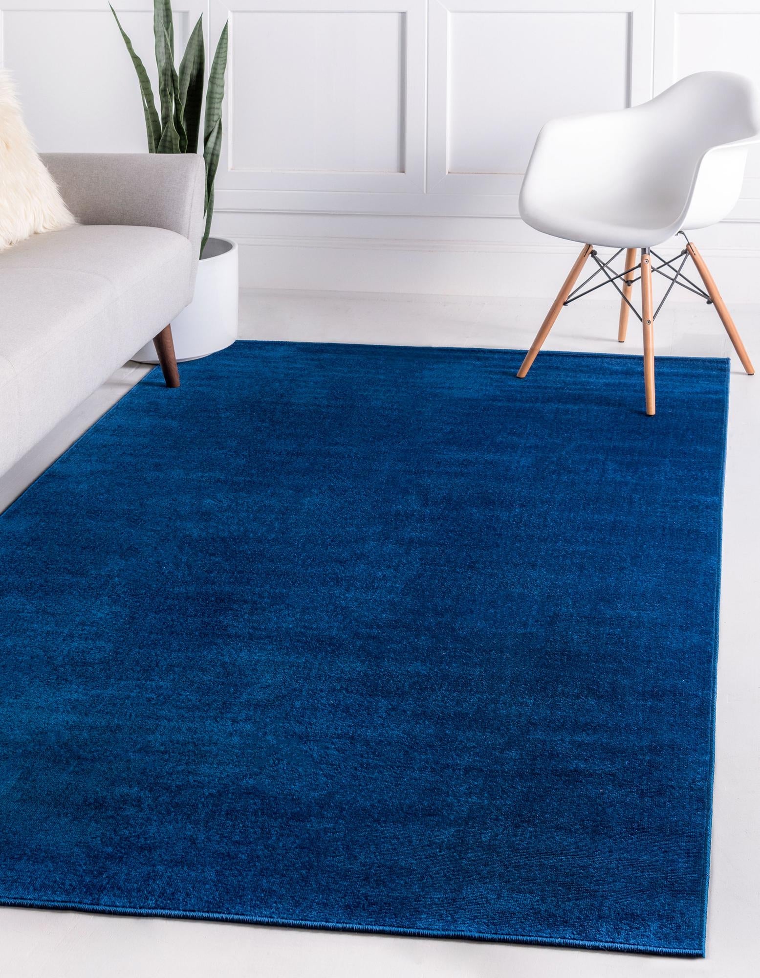 Soho Elegance Collection Area Rug - Chelsea (Navy Blue)