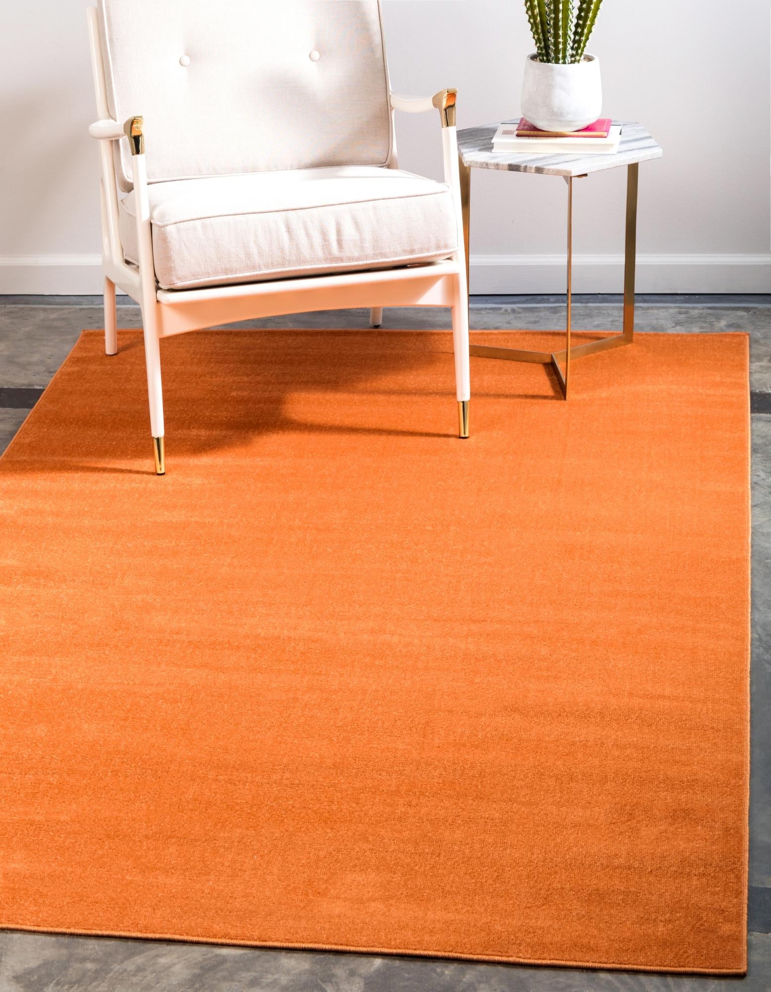 Soho Elegance Collection Area Rug - Chelsea (Salmon)