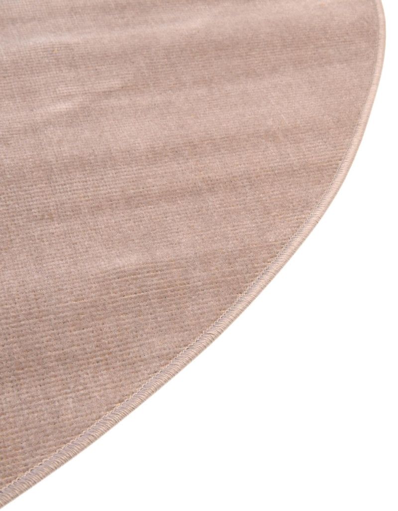 Soho Elegance Collection Area Rug - Chelsea (Light Brown) Round Light Brown  lifestyle 22