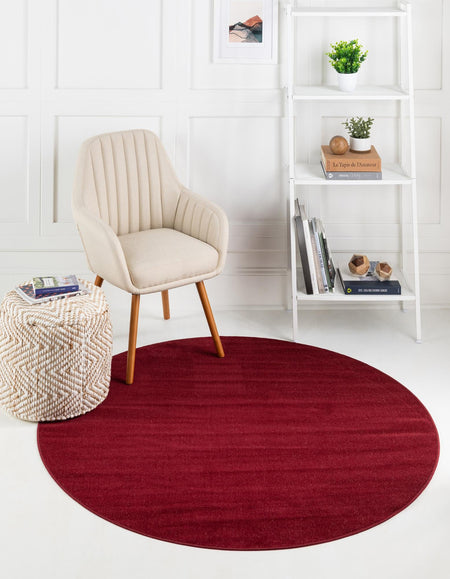 Soho Elegance Collection Area Rug - Chelsea (Burgundy)