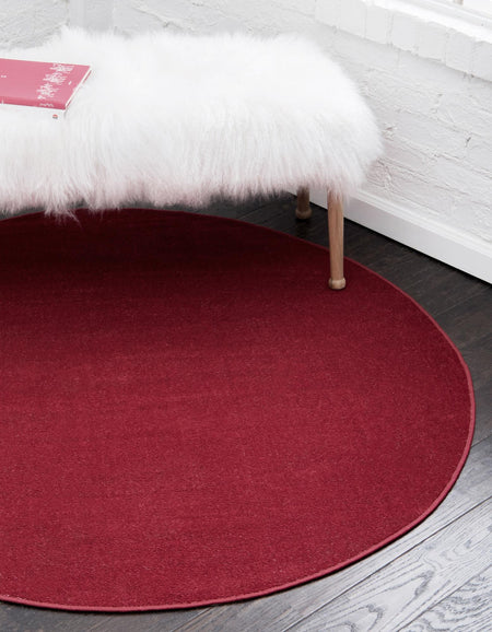 Soho Elegance Collection Area Rug - Chelsea (Burgundy)