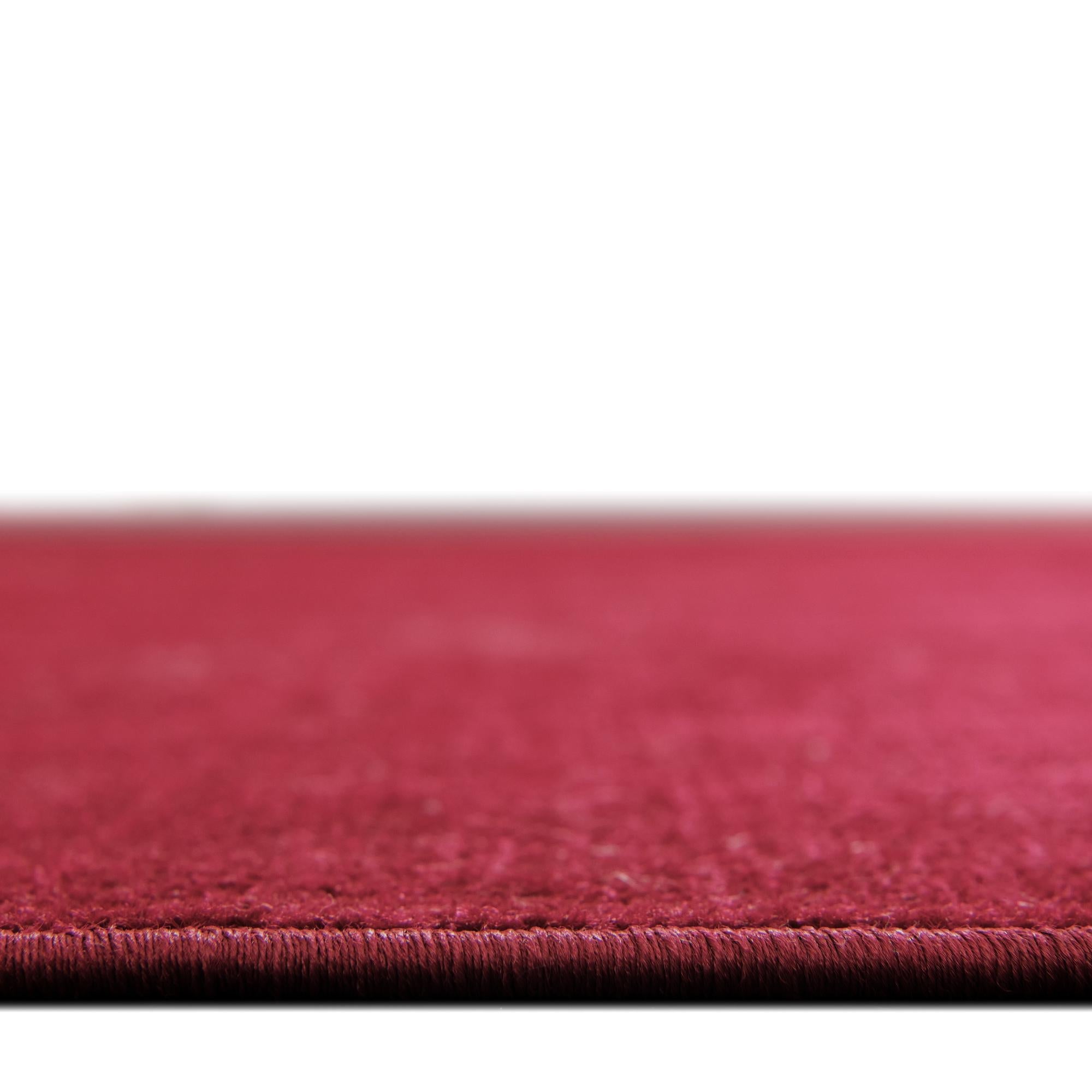 Soho Elegance Collection Area Rug - Chelsea (Burgundy)