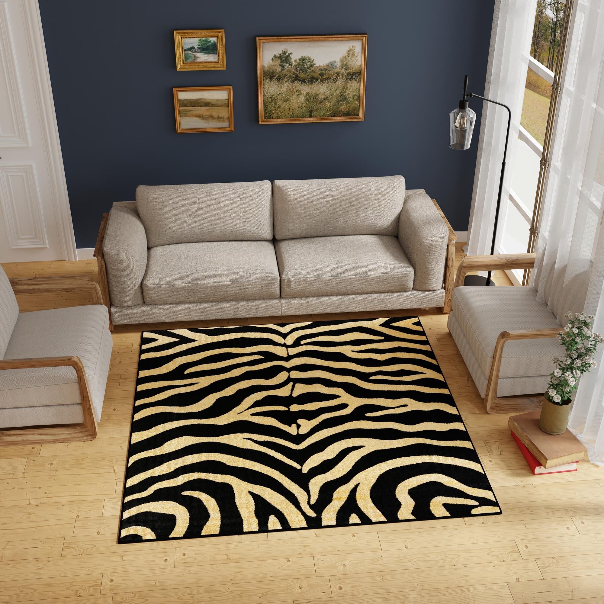 Savannah Sojourn Collection Area Rug -  Kilimanjaro