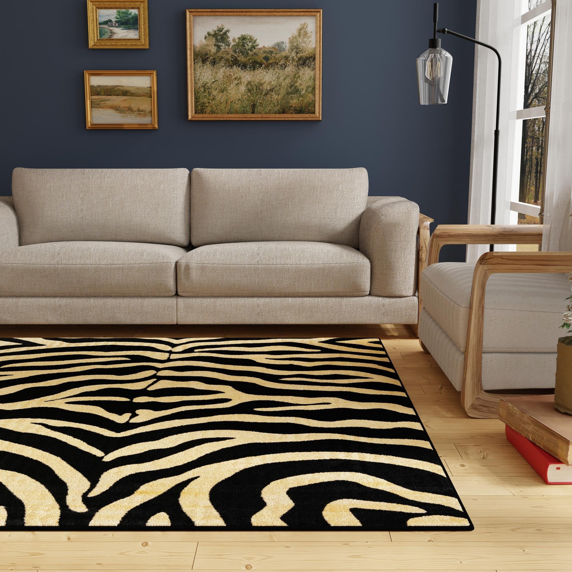 Savannah Sojourn Collection Area Rug -  Kilimanjaro