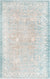 Rustic Charm Revival Collection Area Rug - Farmstead Rectangle Light Blue  lifestyle 2