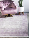 Rustic Charm Revival Collection Area Rug -  Pastoral Rectangle Lilac  lifestyle 5