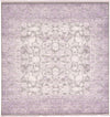 Rustic Charm Revival Collection Area Rug -  Pastoral Square Lilac  lifestyle 20