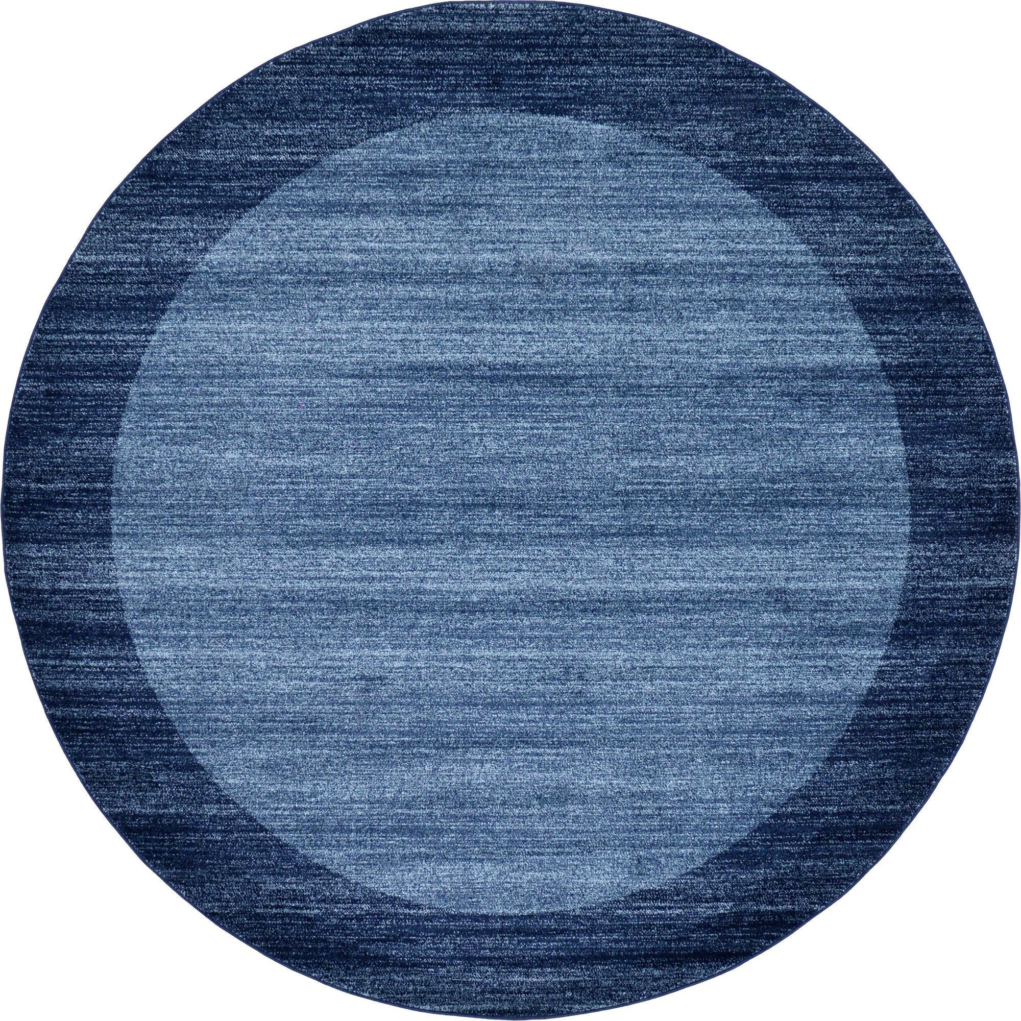 Studio Haven Collection Area Rug -  Conservatory (Navy Blue)