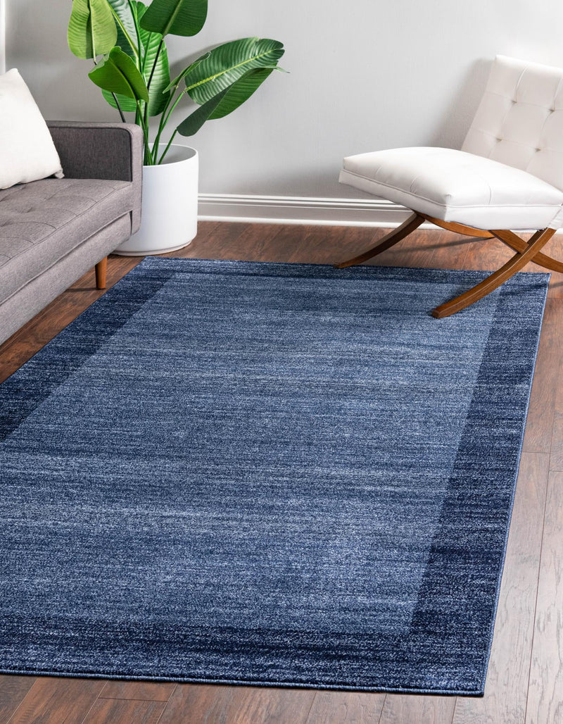 Studio Haven Collection Area Rug -  Conservatory (Navy Blue) Rectangle Navy Blue  lifestyle 2