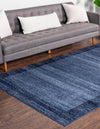 Studio Haven Collection Area Rug -  Conservatory (Navy Blue) Rectangle Navy Blue  lifestyle 3