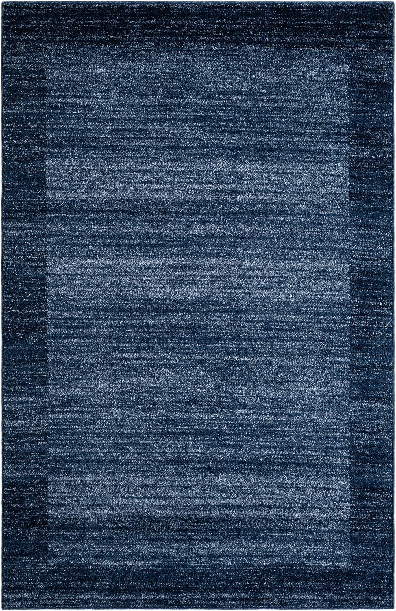 Studio Haven Collection Area Rug -  Conservatory (Navy Blue)