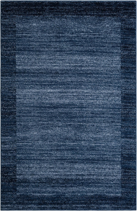 Studio Haven Collection Area Rug -  Conservatory (Navy Blue)