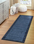 Studio Haven Collection Area Rug -  Conservatory (Navy Blue)