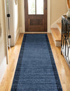 Studio Haven Collection Area Rug -  Conservatory (Navy Blue) Runner Navy Blue  lifestyle 39