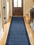 Studio Haven Collection Area Rug -  Conservatory (Navy Blue)