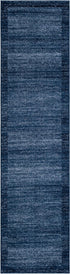 Studio Haven Collection Area Rug -  Conservatory (Navy Blue)